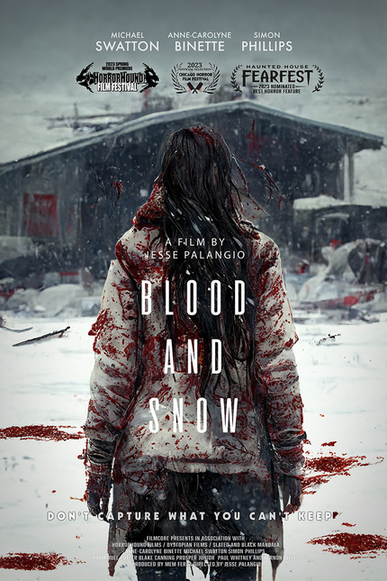 BLOOD AND SNOW: Trailer And Images For Upcoming Canadian Horror Flick 